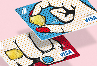 Pop–Art Bank Cards