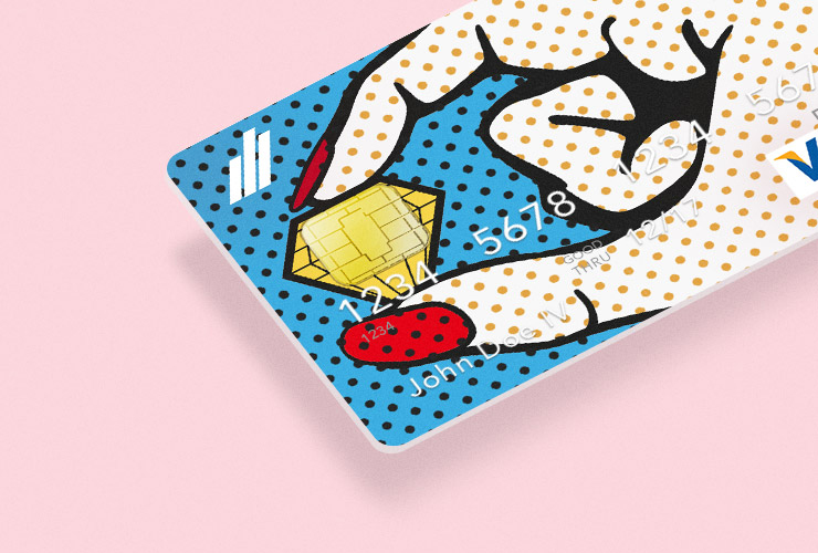 Pop–Art Bank Cards