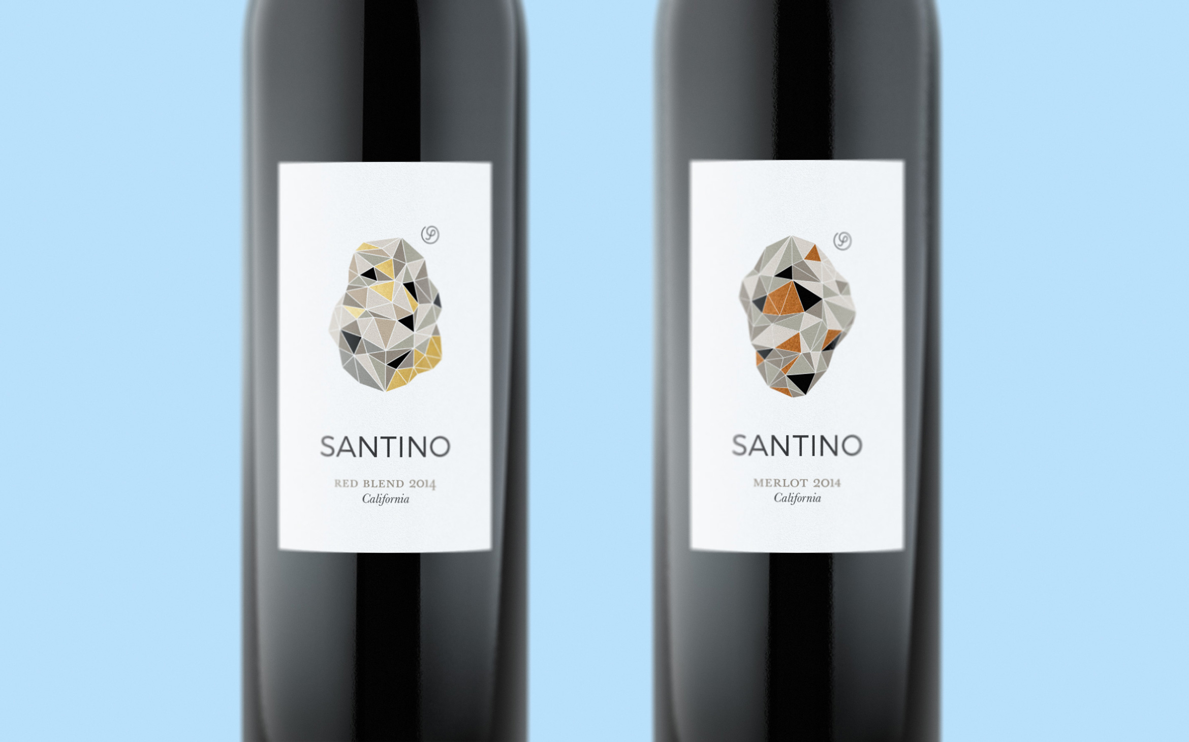 Santino-Wine-Lowpoly-Rock-Label