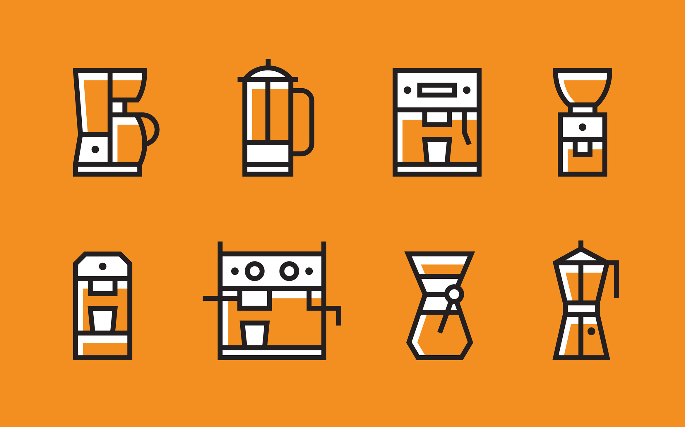 Coffee-Machines-Icons-By-Jan-Baca